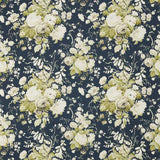 Stapleton Park Navy/Olive — Sanderson fabric sample