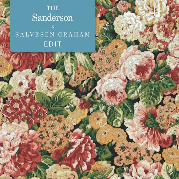 Sanderson Tapet Rose and Peony