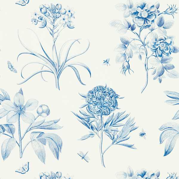 Sanderson Tapet Etchings & Roses