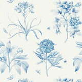 Sanderson Tapet Etchings & Roses