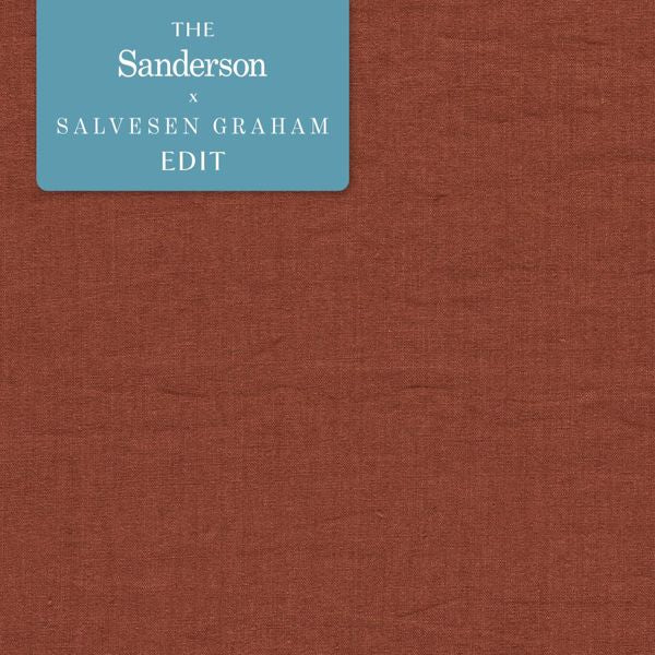Sanderson Tygprov Rue Linen