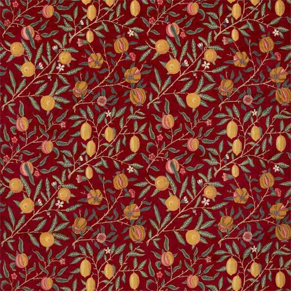 Morris & Co Tyg Fruit Velvet