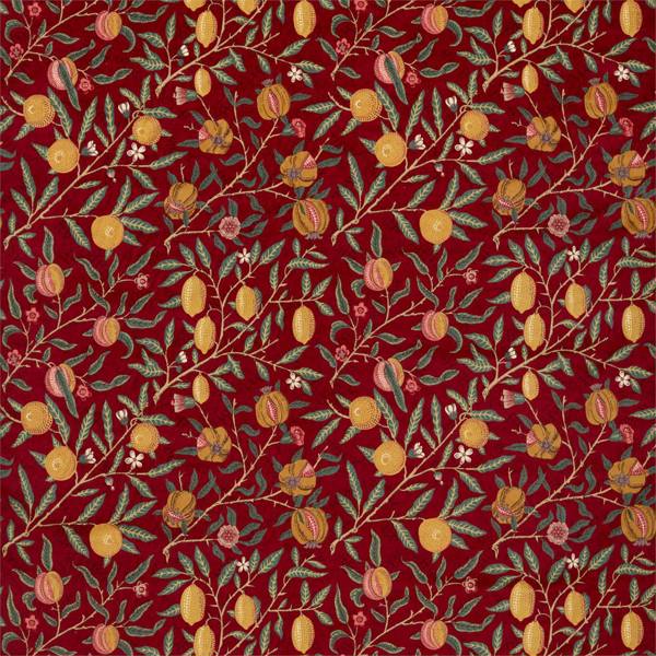 Morris & Co Tyg Fruit Velvet