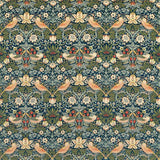 Morris & Co Tygprov Strawberry Thief Velvet