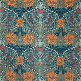 Morris & Co Tyg Honeysuckle and Tulip Velvet