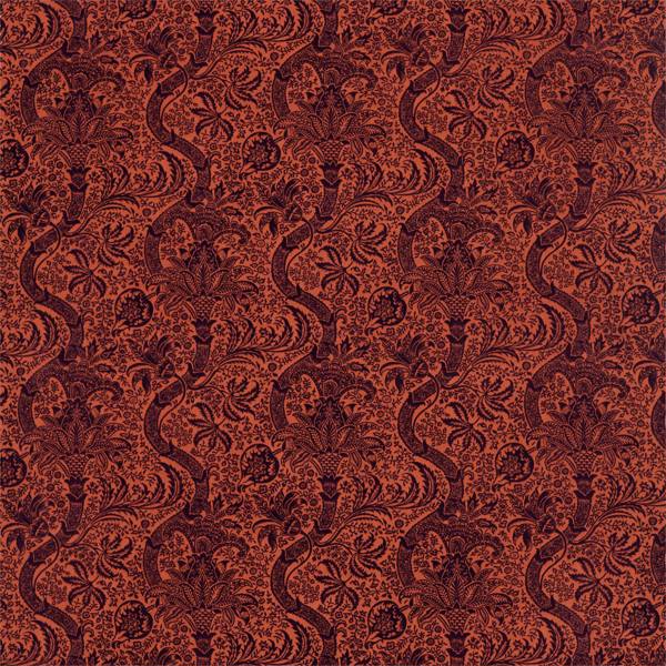 Morris & Co Tyg Indian Flock Velvet
