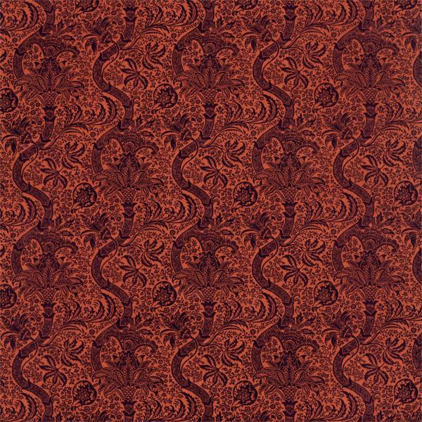 Morris &amp; Co Fabric Indian Flock Velvet