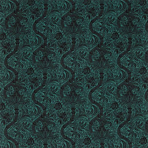 Morris &amp; Co Fabric Indian Flock Velvet