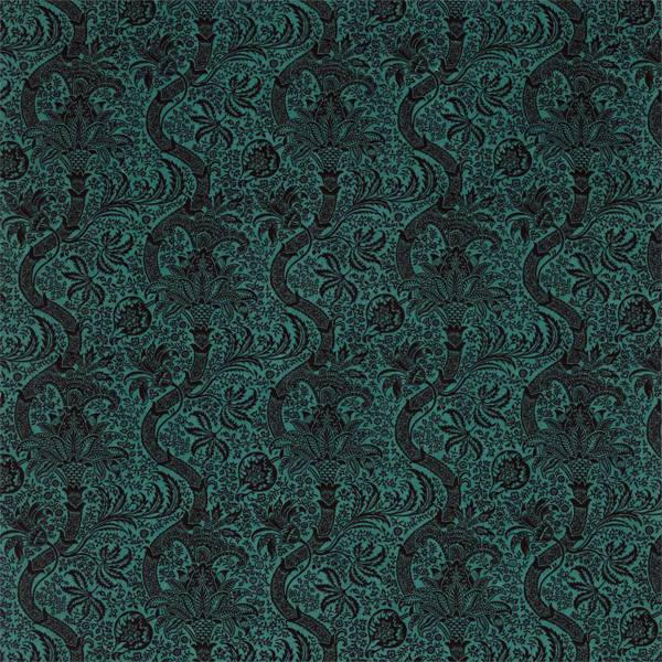 Morris & Co Tygprov Indian Flock Velvet