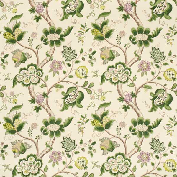 Sanderson Tyg Roslyn Tygprov - Green