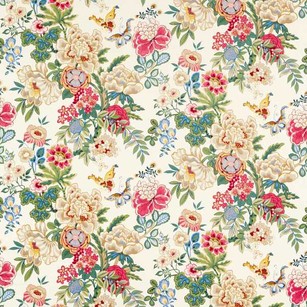 Emperor Peony Lotus Pink — Sanderson tygprov