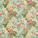 Emperor Peony Jade/Apricot — Sanderson tygprov
