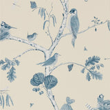 Sanderson Tapetprov Woodland Chorus