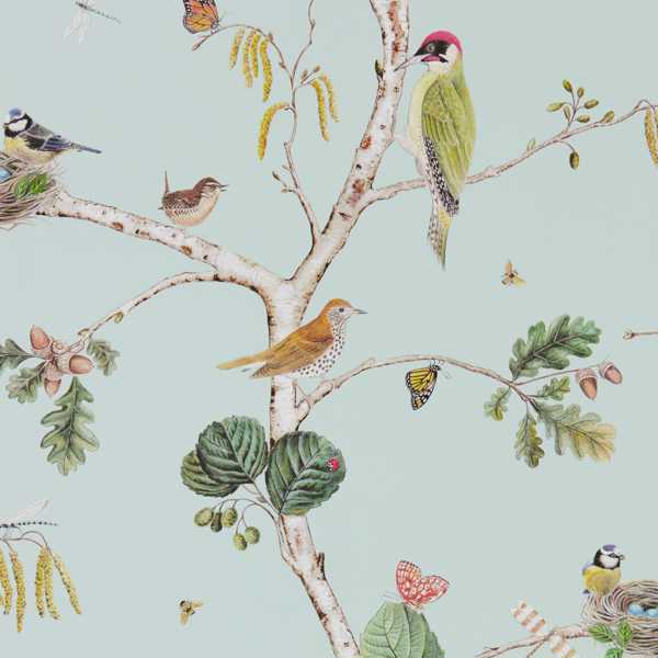 Sanderson Tapet Woodland Chorus