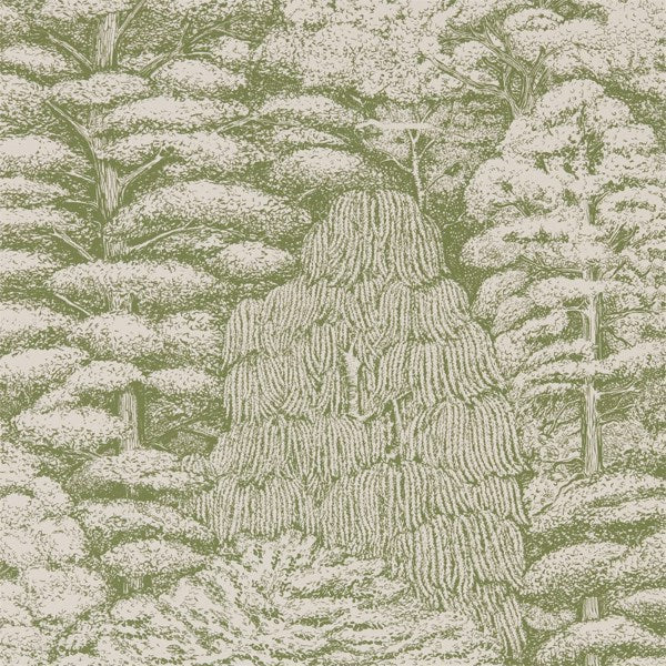 Sanderson Tapetti Woodland Toile