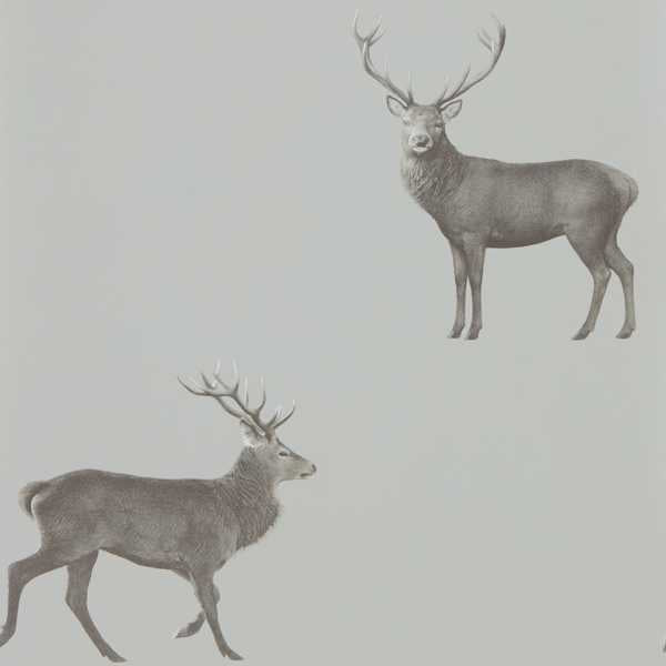 Sanderson Tapetprov Evesham Deer (Wallpaper)