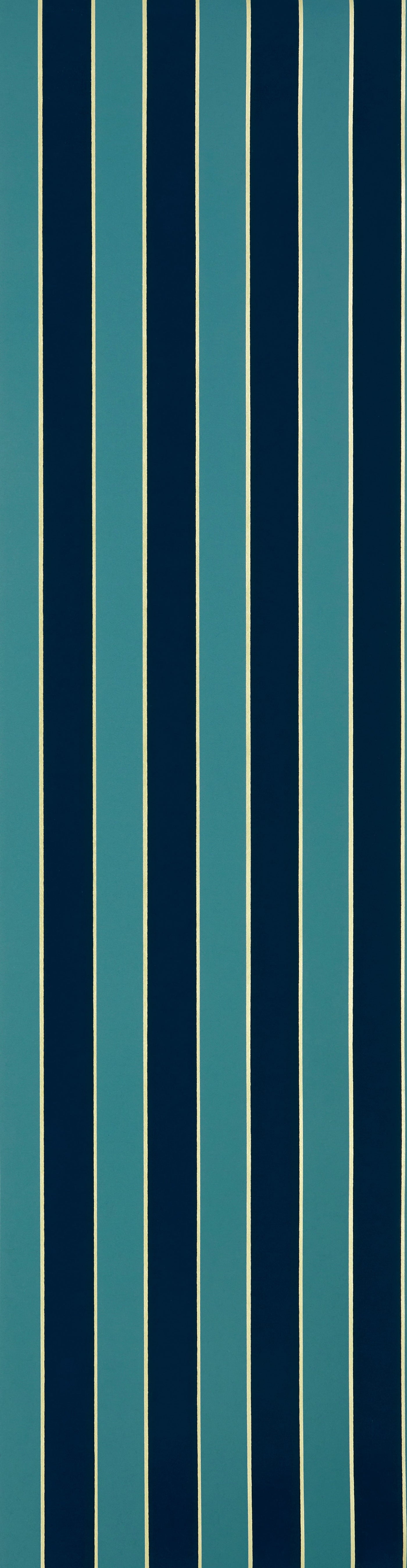 Regency stripe peacock — Osborne & Little tapetprov