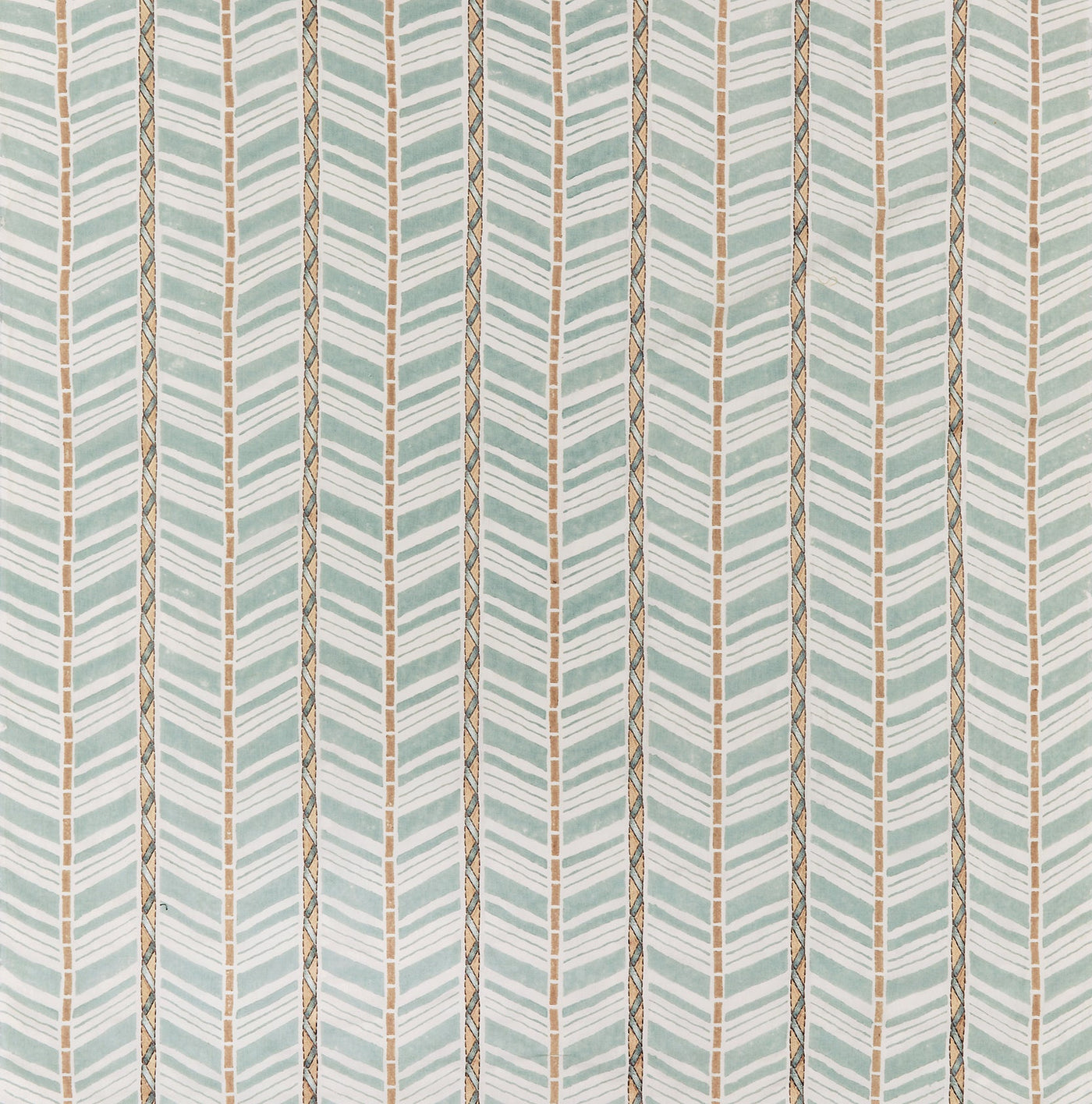 Woodbridge stripe Aqua — Osborne & Little tygprov