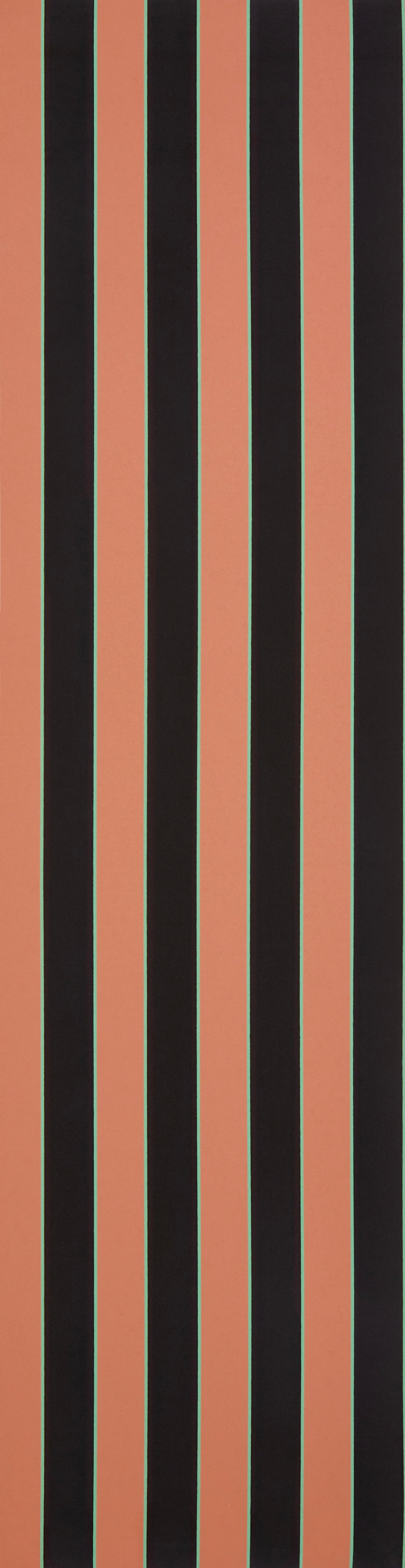 Regency stripe terracotta — Osborne & Little tapetprov