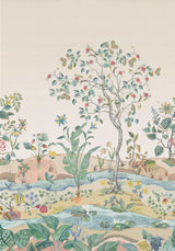 Mythica Mural Grasscloth Tapet