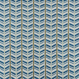 Woodbridge stripe Indigo — Osborne & Little tygprov