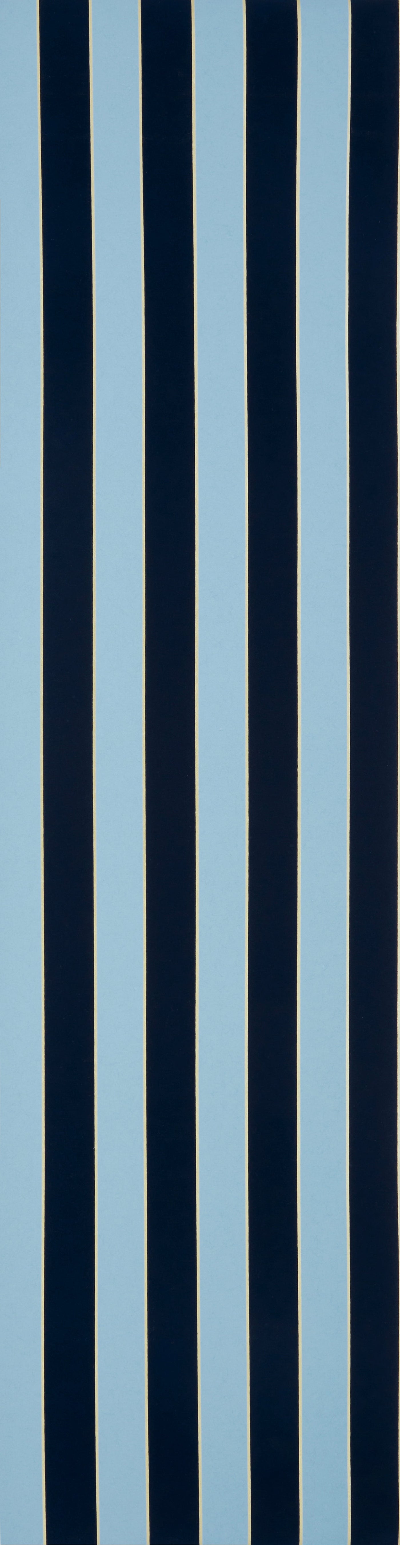 Regency stripe navy sky — Osborne & Little tapetprov