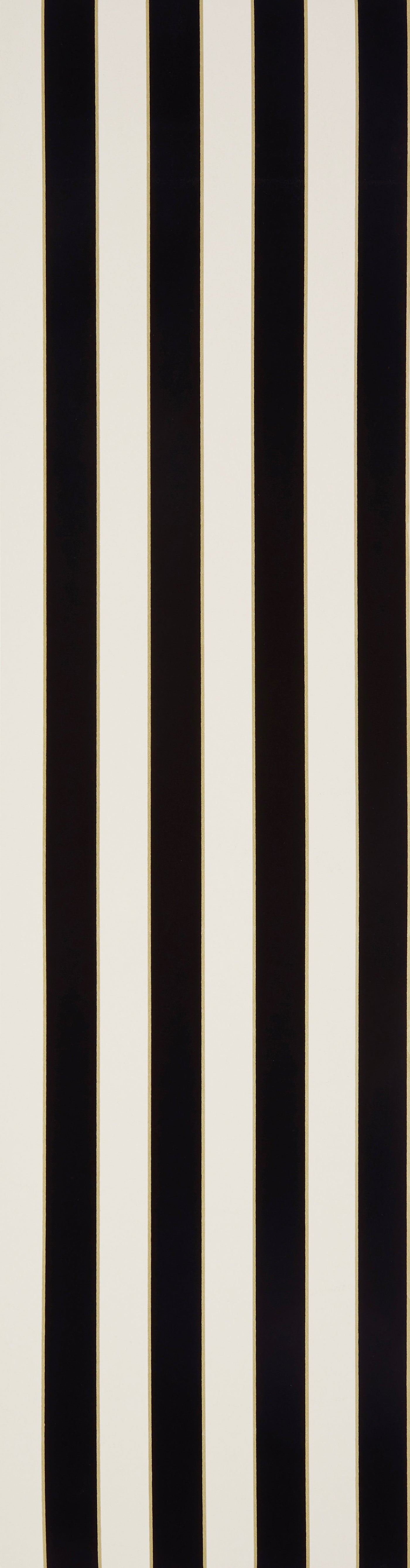 Regency stripe ivory black — Osborne & Little tapetprov