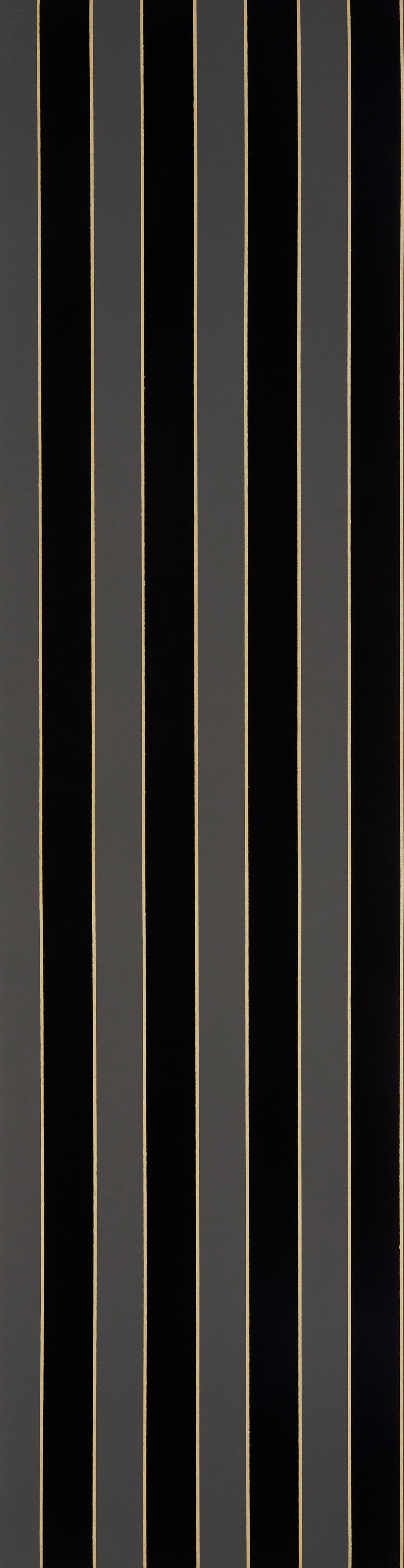 Regency stripe charcoal gold — Osborne & Little tapetprov