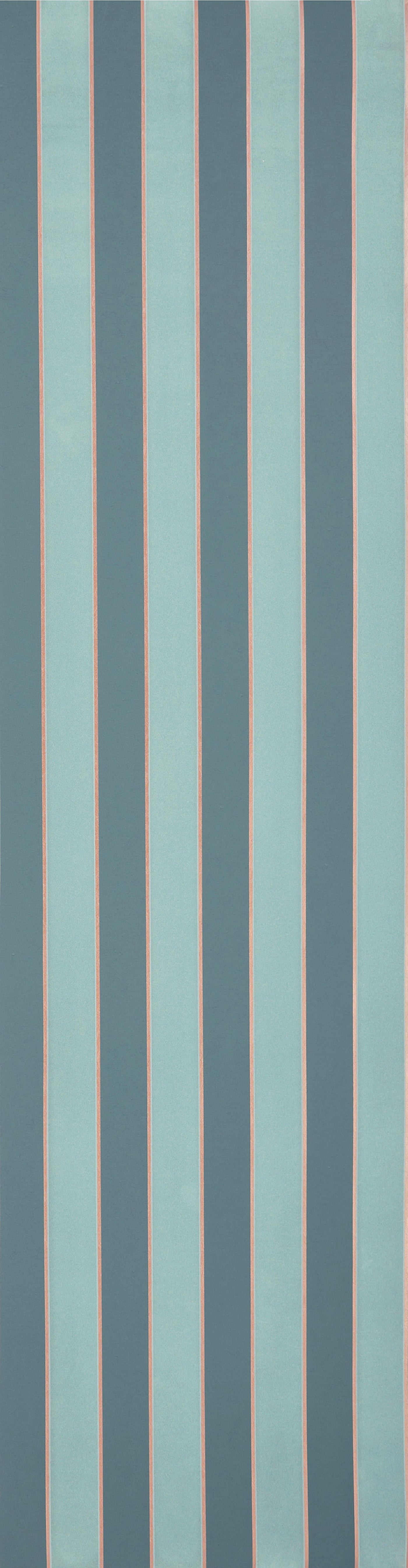 Regency stripe duck egg copper — Osborne & Little tapetprov
