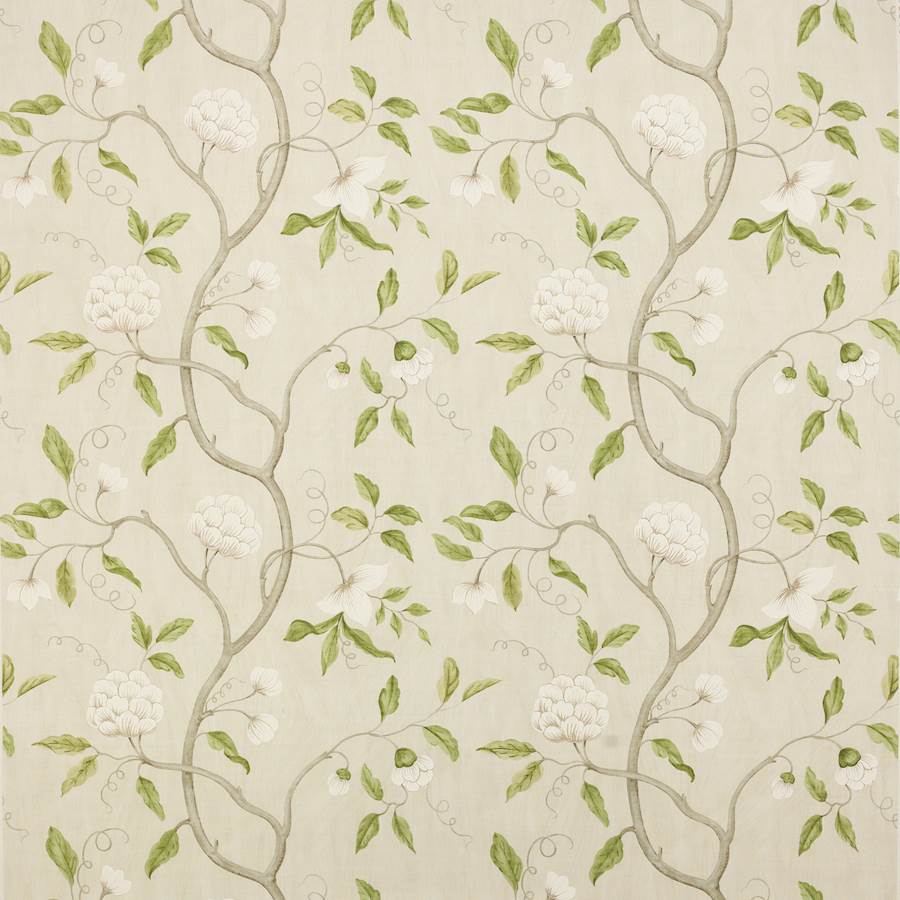 Snow Tree Silver — Colefax & Fowler tygprov