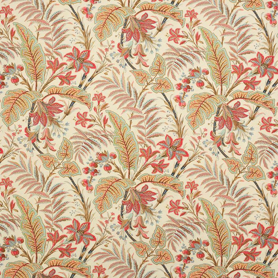 Paisley Leaf Tyg