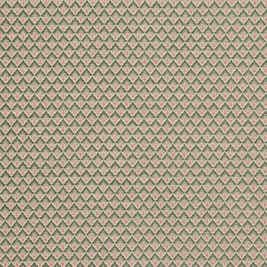 Carlotta Red Green — Colefax & Fowler tygprov