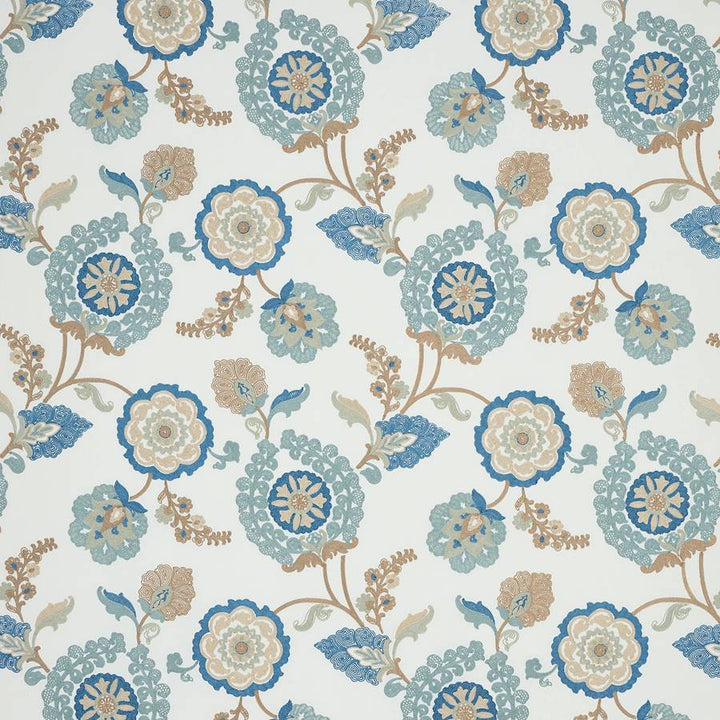 Olander Blue — Colefax & Fowler tyg
