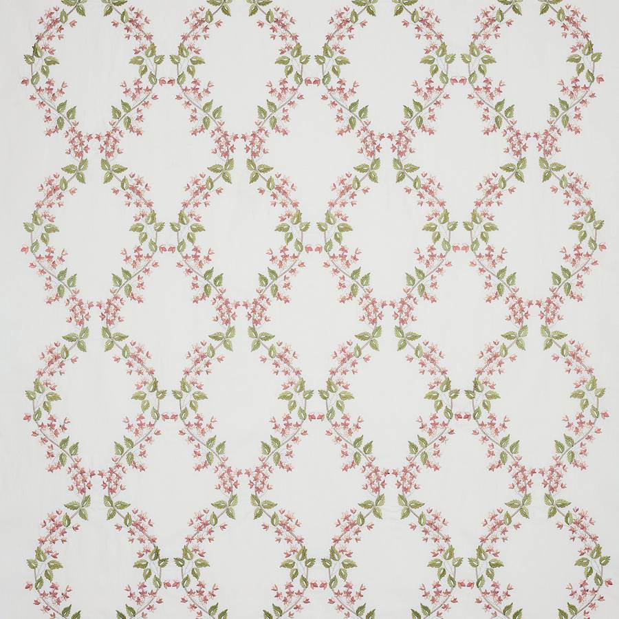 Rosalind Pink/Green — Colefax & Fowler tyg