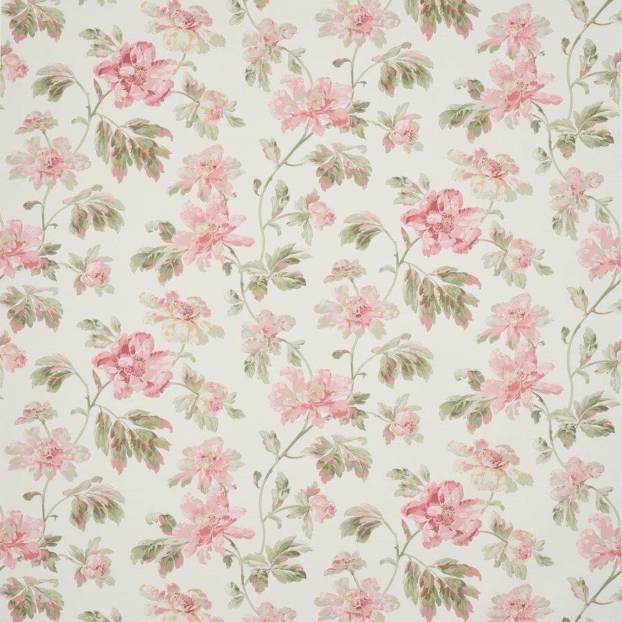 Bettina Pink/Green — Colefax & Fowler tyg