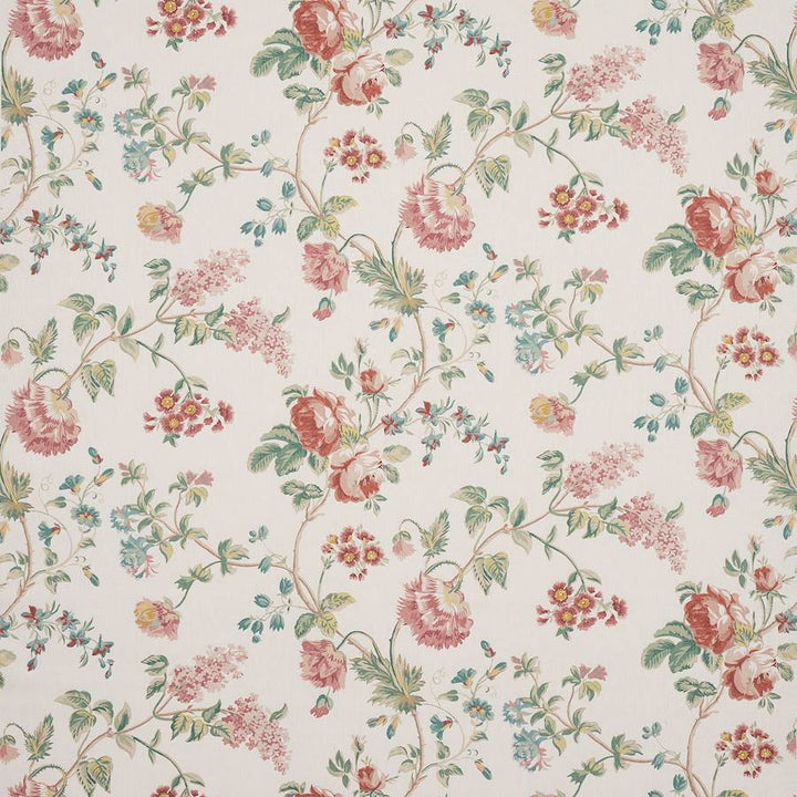 Nerina Tomato/Sage — Colefax & Fowler tygprov