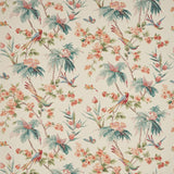 Palm Blossom Tomato/Teal — Colefax & Fowler tyg