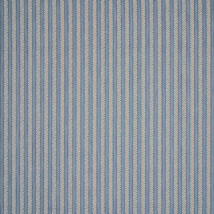 Bourdon Stripe Navy — Colefax & Fowler tygprov