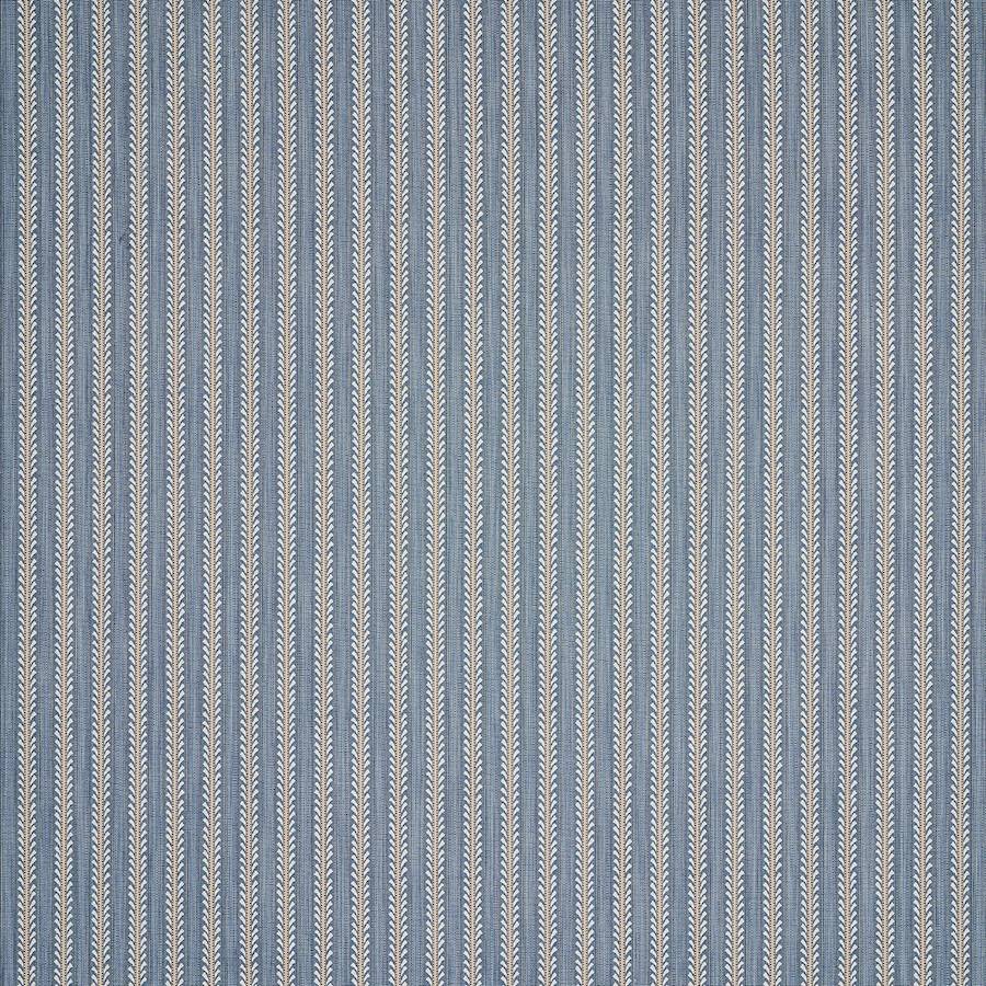 Bourdon Stripe Navy — Colefax & Fowler tyg