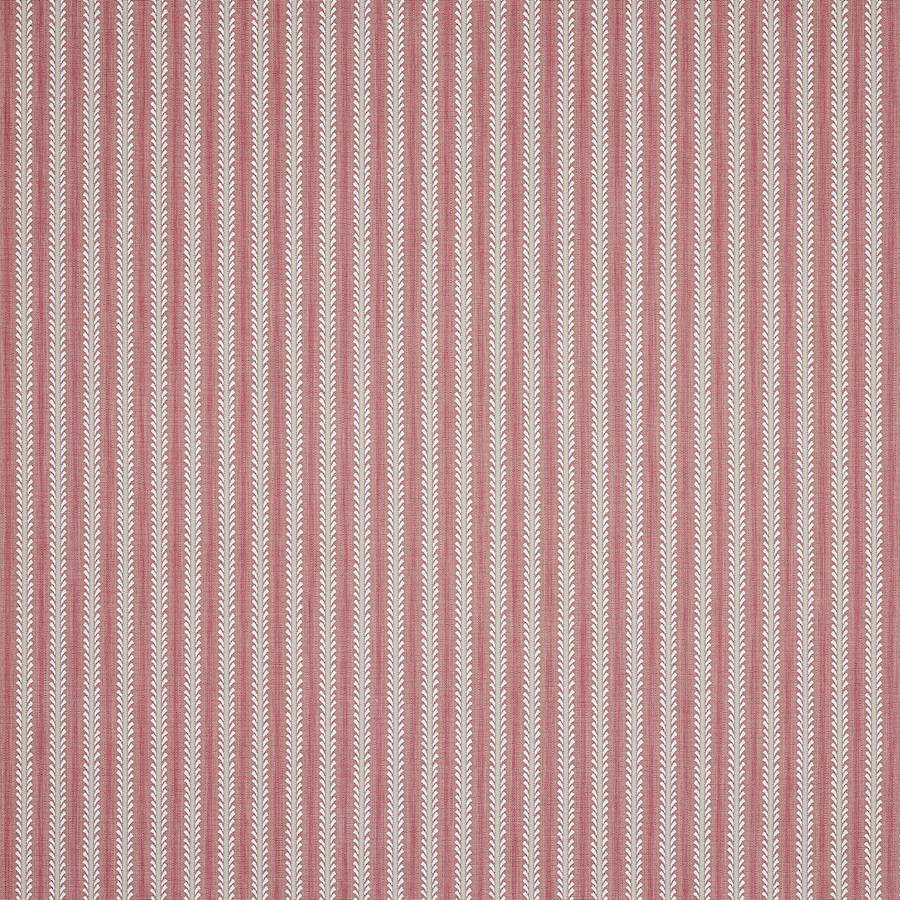 Bourdon Stripe Red — Colefax & Fowler tyg