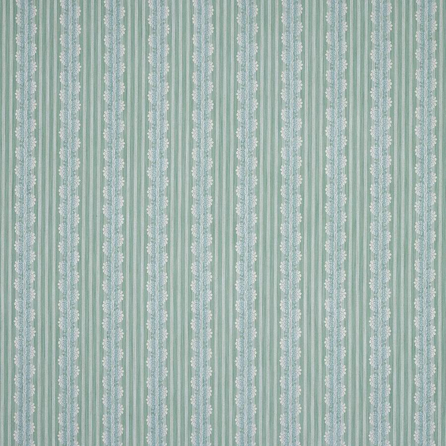 Silvano Stripe Celadon — Colefax & Fowler tyg