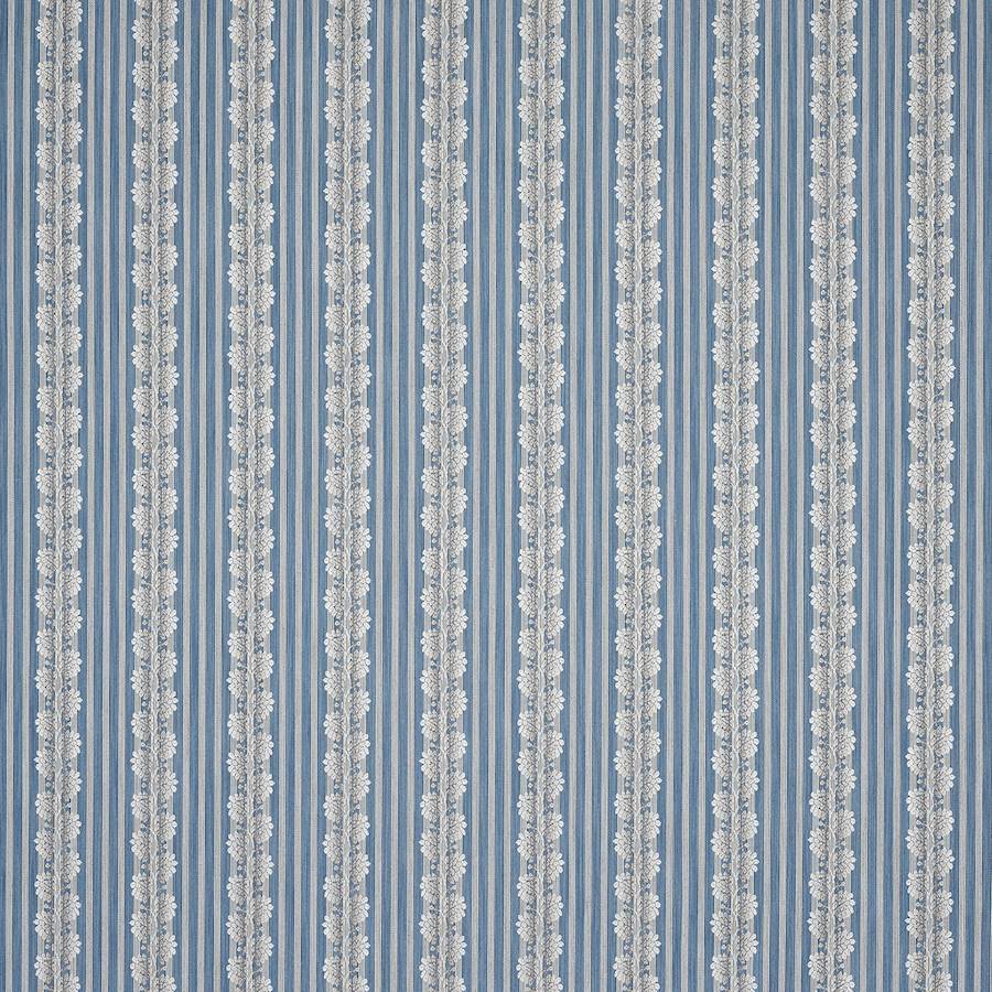 Silvano Stripe Blue — Colefax & Fowler tygprov