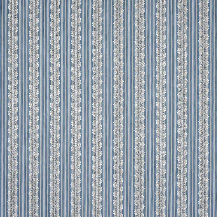Silvano Stripe Blue — Colefax & Fowler tygprov
