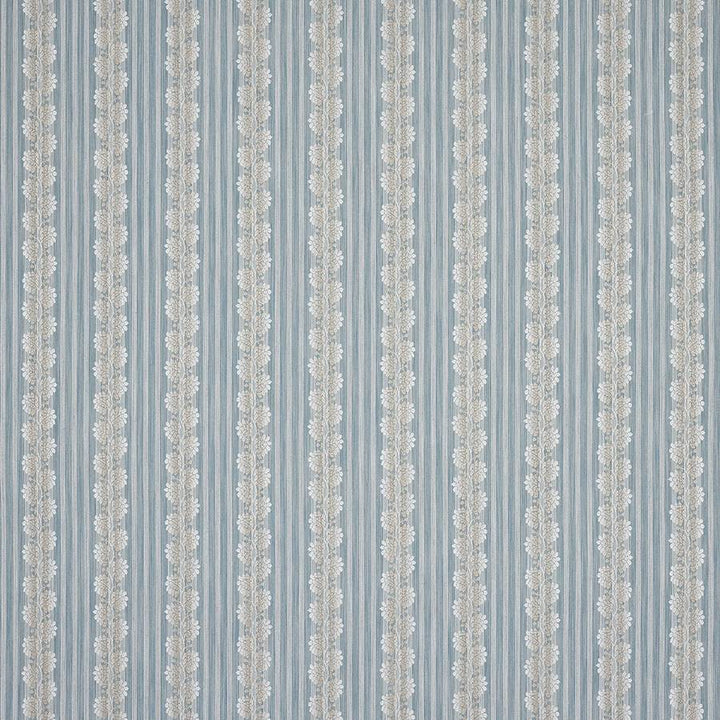 Silvano Stripe Old Blue — Colefax & Fowler tygprov