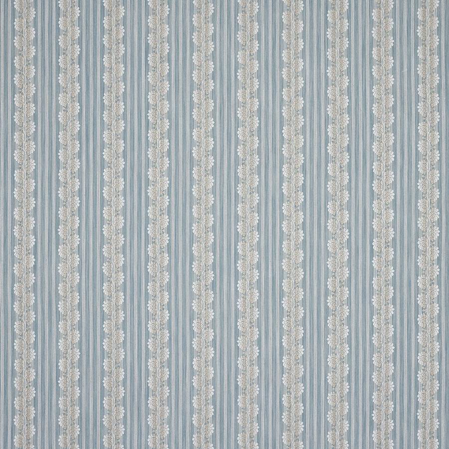 Silvano Stripe Old Blue — Colefax & Fowler tyg
