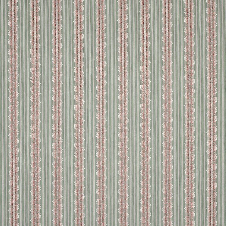 Silvano Stripe Pink/Green — Colefax & Fowler tyg