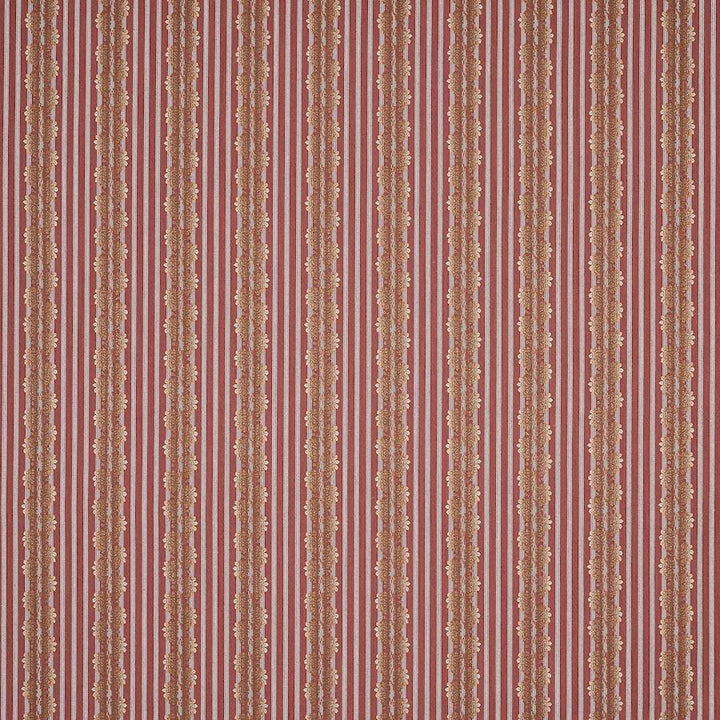 Silvano Stripe Red — Colefax & Fowler tyg