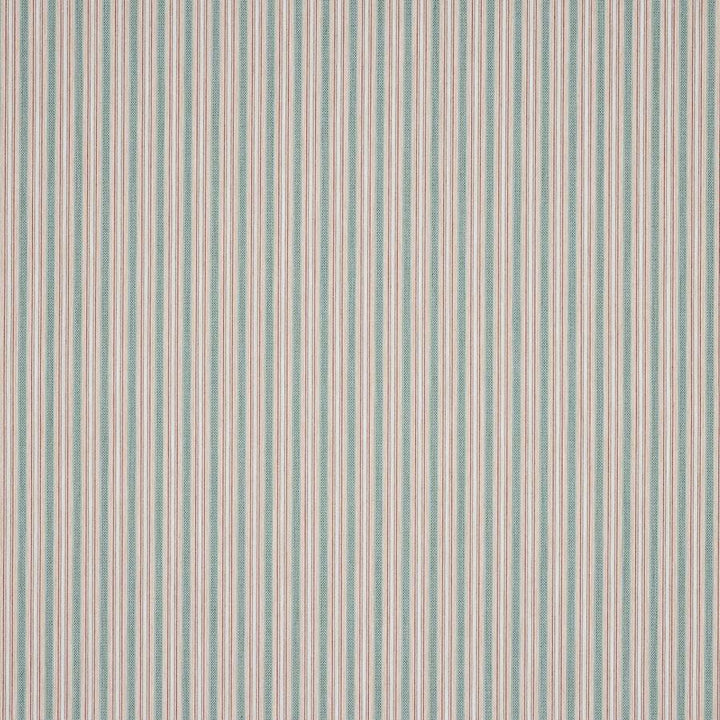 Dorney Stripe Red/Forest — Colefax & Fowler tygprov