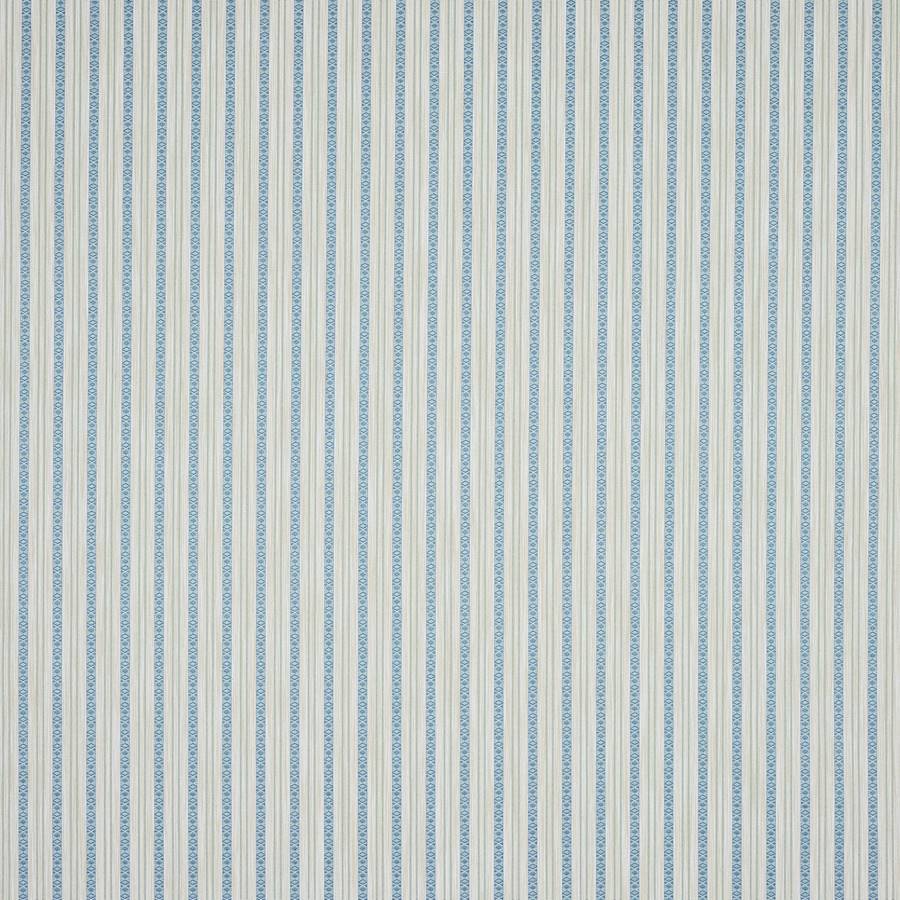 Seaton Stripe Blue — Colefax & Fowler tyg
