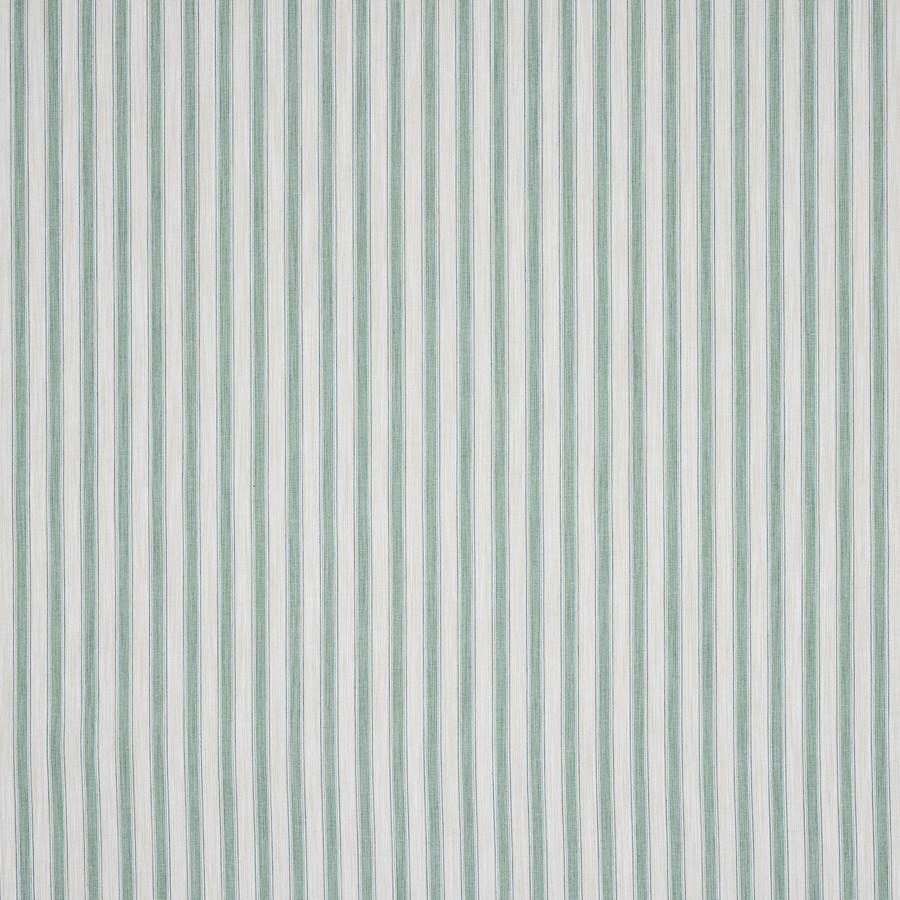 Frances Stripe Forest Green — Colefax & Fowler tyg